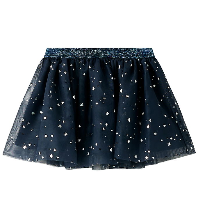 Name It Nederdel - Tyl - NmfVabos - Navy Blazer/Starry Sky