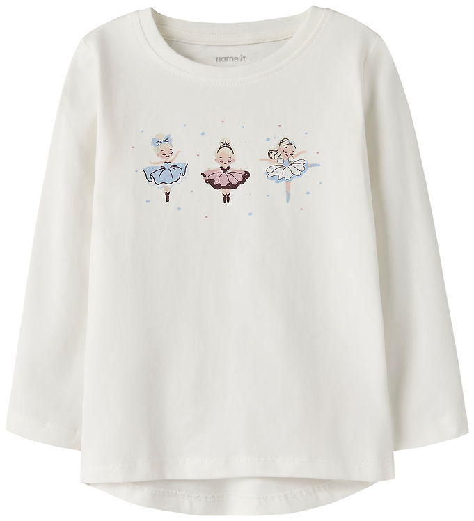 Name It Bluse - NmfVix - Cloud Dancer/Dance