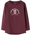 Name It Bluse - NmfVix - Burgundy/Cerises Name It Bluse - NmfVix - Burgundy/Cerises