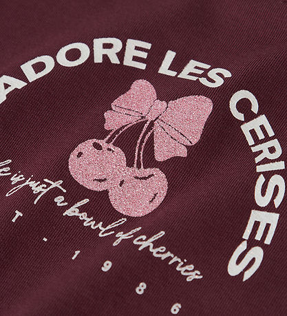 Name It Bluse - NmfVix - Burgundy/Cerises Name It Bluse - NmfVix - Burgundy/Cerises