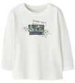 Name It Bluse - NmmVoto - Cloud Dancer/Bear Car Name It Bluse - NmmVoto - Cloud Dancer/Bear Car