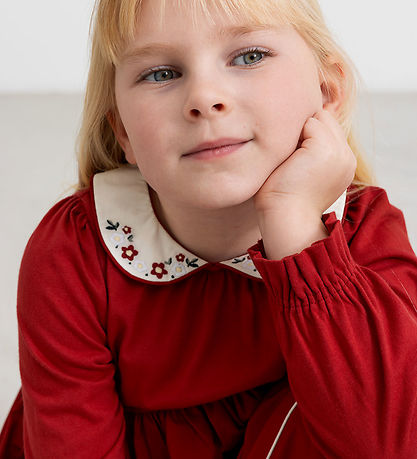 MarMar Kjole - Bomuld/Modal - Dielle - Hibiscus Red