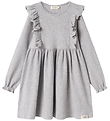 MarMar Kjole - Rib/Modal - Dikte - Light Grey Melange MarMar Kjole - Rib/Modal - Dikte - Light Grey Melange