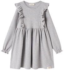 MarMar Kjole - Rib/Modal - Dikte - Light Grey Melange