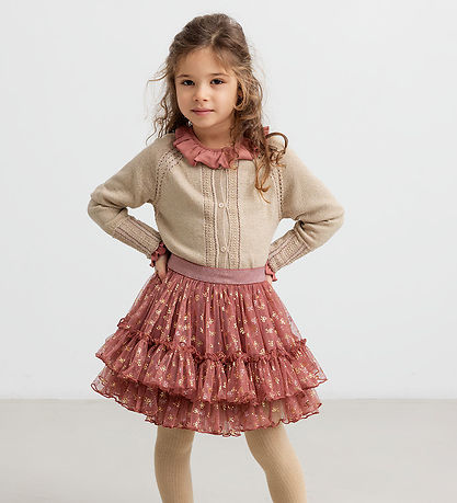 MarMar Cardigan - Strik - Tillie - Gold Glitter MarMar Cardigan - Strik - Tillie - Gold Glitter