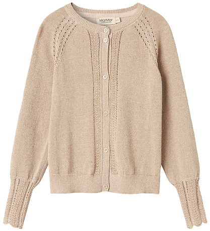 MarMar Cardigan - Strik - Tillie - Gold Glitter MarMar Cardigan - Strik - Tillie - Gold Glitter
