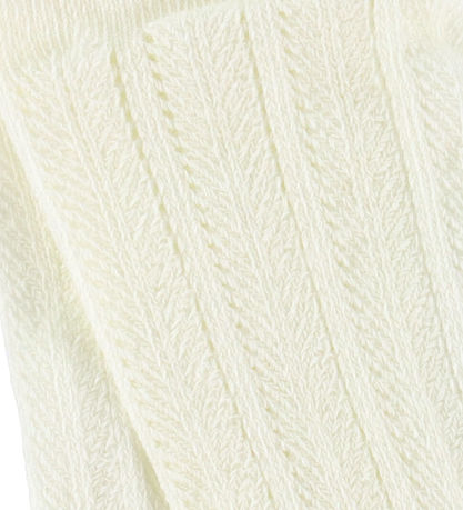 MarMar Strømpebukser - Hulmønster - Pointelle - Gentle White MarMar Strømpebukser - Hulmønster - Pointelle - Gentle White