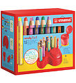 Stabilo Farveblyanter - Woody - 3-i-1 - Deskset - Multifarvet Stabilo Farveblyanter - Woody - 3-i-1 - Deskset - Multifarvet