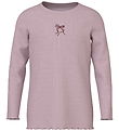 Name It Bluse - NmfVemma - Keepsake Lilac/Bow Embroidery