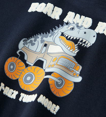 Name It Sweatshirt - Nmmvildar - Navy Blazer/Dino Car