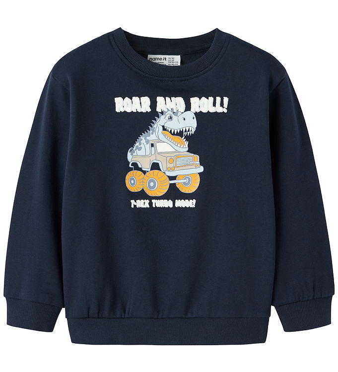 Name It Sweatshirt - Nmmvildar - Navy Blazer/Dino Car