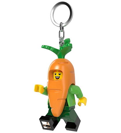 LEGO® Nøglering m. Lommelygte - LEGO® Carrot Mascot