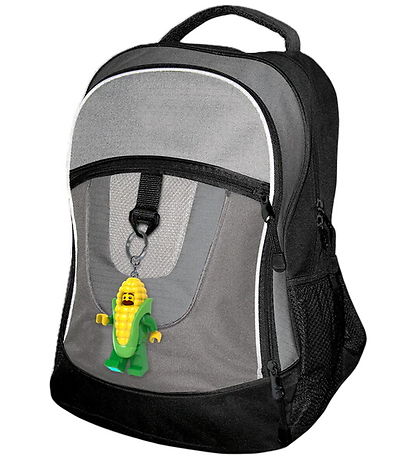 LEGO® Nøglering m. Lommelygte - LEGO® Corn Cob Guy LEGO® Nøglering m. Lommelygte - LEGO® Corn Cob Guy