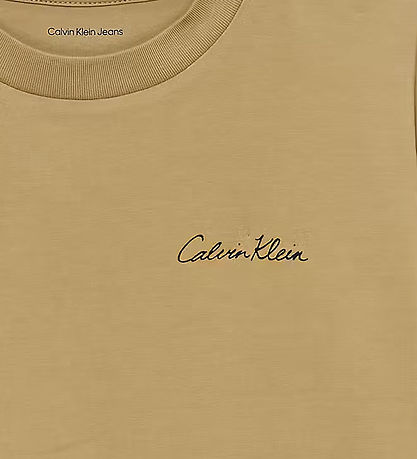 Calvin Klein T-shirt - Sandy Beige Calvin Klein T-shirt - Sandy Beige