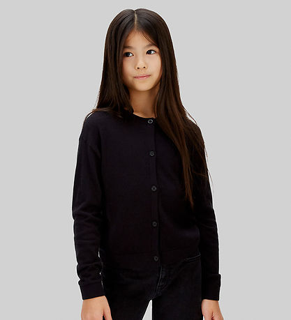 Calvin Klein Cardigan - Strik - Black