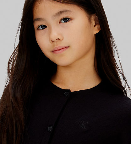 Calvin Klein Cardigan - Strik - Black Calvin Klein Cardigan - Strik - Black