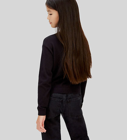 Calvin Klein Cardigan - Strik - Black