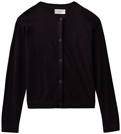 Calvin Klein Cardigan - Strik - Black Calvin Klein Cardigan - Strik - Black