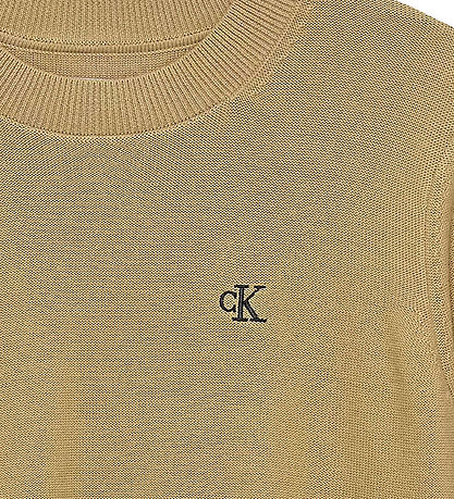 Calvin Klein Bluse - Strik - Sandy Beige