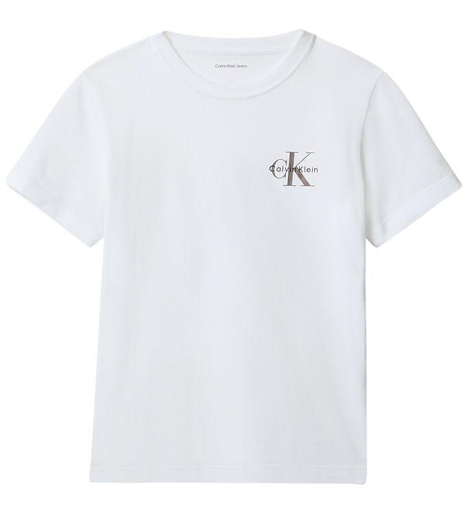 Calvin Klein T-shirt - Monologo - Bright White