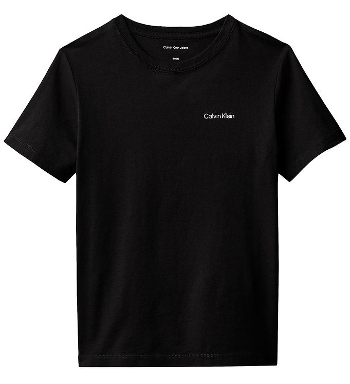 Calvin Klein T-shirt - Chest Inst. Logo - CK Black