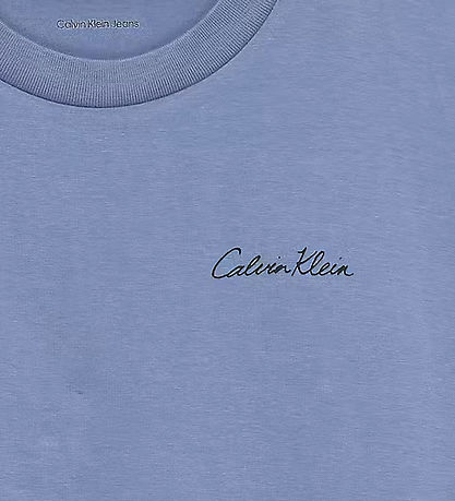 Calvin Klein T-shirt - Polaroid - Satin Blue