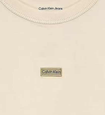 Calvin Klein T-shirt - White Gray Calvin Klein T-shirt - White Gray