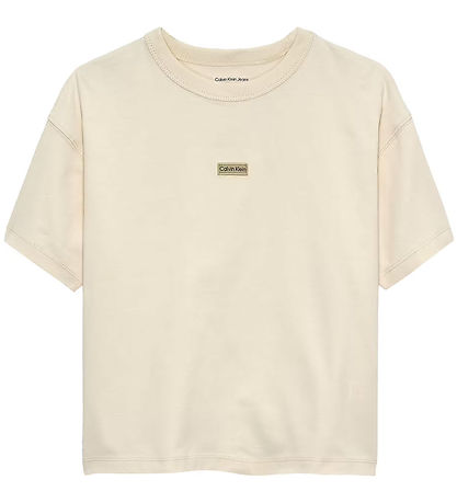 Calvin Klein T-shirt - White Gray Calvin Klein T-shirt - White Gray