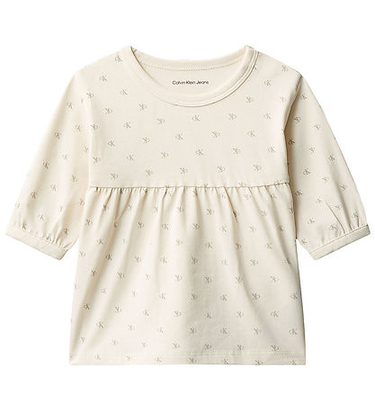 Calvin Klein Sæt - Kjole/Bloomers - Monologo White Calvin Klein Sæt - Kjole/Bloomers - Monologo White