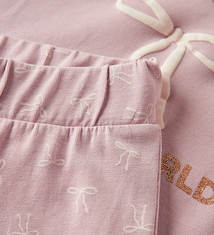 Name It Nattøj - 2-delt - NmfRagna - Keepsake Lilac m. Print