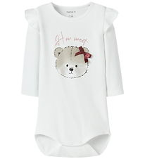Name It Body l/æ - NbfRindy - Bright White Name It Body l/æ - NbfRindy - Bright White