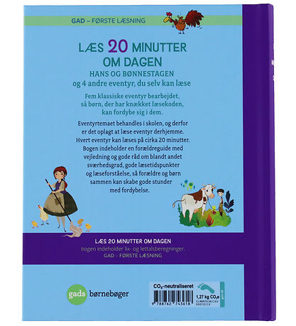 Gads Forlag Bog - Læs 20 Minutter Om Dagen - Hans Og Bønnestagen Gads Forlag Bog - Læs 20 Minutter Om Dagen - Hans Og Bønnestagen