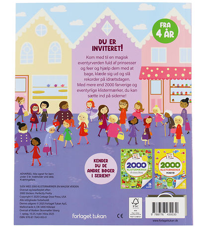 Forlaget Tukan Book - Fun With 2000 Stickers - A Magical Ver