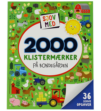 Livre Forlaget Tukan - Amusez-vous avec 2000 Autocollants - À la