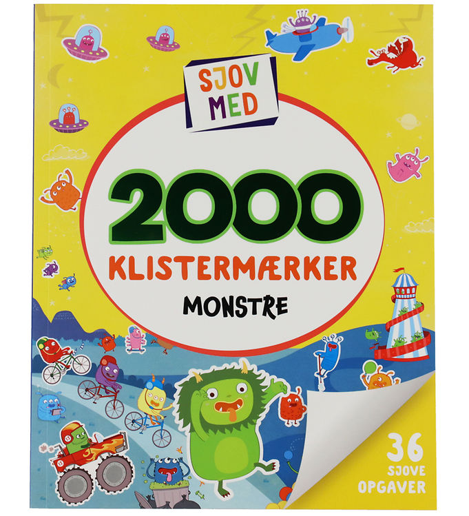 Forlaget Tukan Aktivitetsbog - Monstre - DA