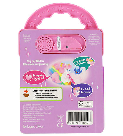 Livre Forlaget Tukan - Petit Licorne mignonne Livre Forlaget Tukan - Petit Licorne mignonne