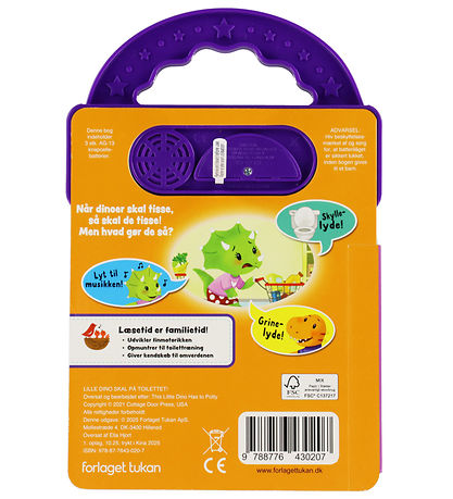 Livre Forlaget Tukan - Petit Dino Aller aux toilettes Livre Forlaget Tukan - Petit Dino Aller aux toilettes