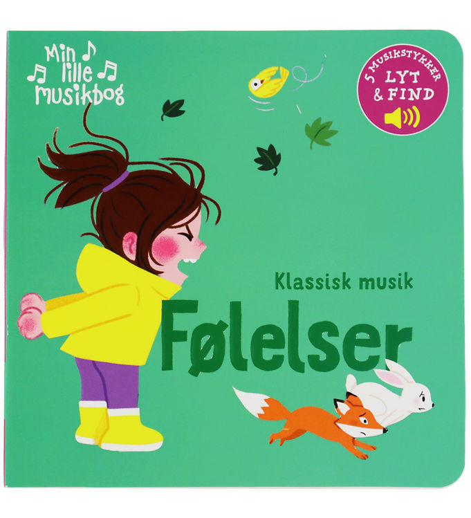 Forlaget Tukan Bog - Min Lille Musikbog - Følelser - DA