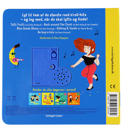 Forlaget Tukan Book - My Little Music Book - Rock'N'Roll Baby! Forlaget Tukan Book - My Little Music Book - Rock'N'Roll Baby!