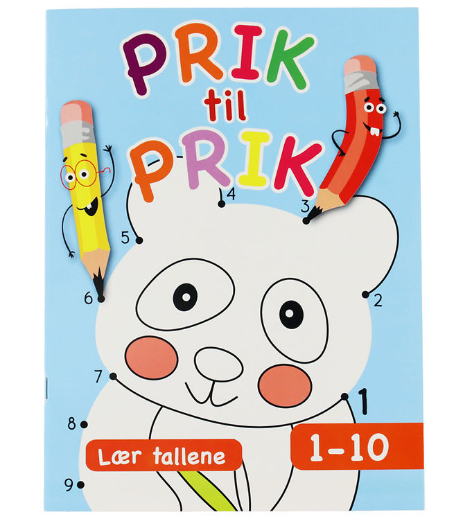 Forlaget Tukan Bog - Prik Til Prik - 1-10 - DA