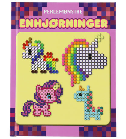 Livre Forlaget Tukan - Modèles de perles - Licornes