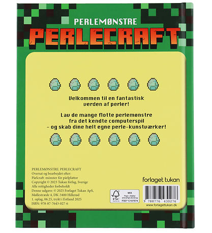Livre Forlaget Tukan - Modèles de perles - Perlecraft