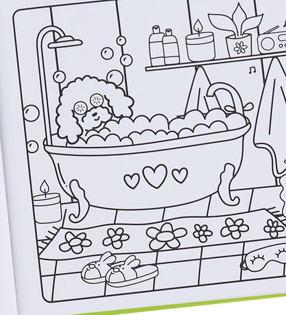 Livre Forlaget Tukan - Sunny Vibes - Cozy Coloriage boîte