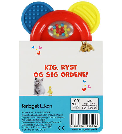 Livre Forlaget Tukan - Secouez-Secouez - Bébés animaux