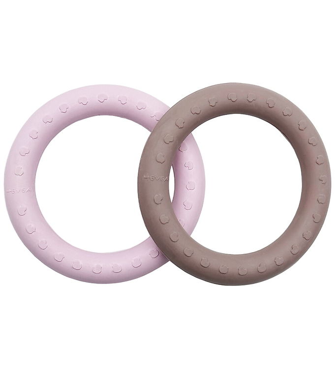 Hevea Bideringe - 2-pak - Powder Pink & Tan Beige
