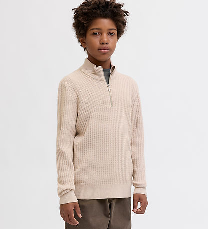 Jack & Jones Bluse m. Lynlås - JprBlubarkley - Strik - Simply Ta Jack & Jones Bluse m. Lynlås - JprBlubarkley - Strik - Simply Ta