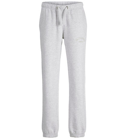 Jack & Jones Sweatpants - JpstKane - Bright White/Melange Jack & Jones Sweatpants - JpstKane - Bright White/Melange