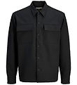 Jack & Jones Jakke - JcoPoint - Commute Travel Shirt - Black Jack & Jones Jakke - JcoPoint - Commute Travel Shirt - Black