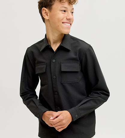 Jack & Jones Jakke - JcoPoint - Commute Travel Shirt - Black