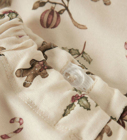 Lil' Atelier Leggins - NbnLayo - Turtledove/Christmas